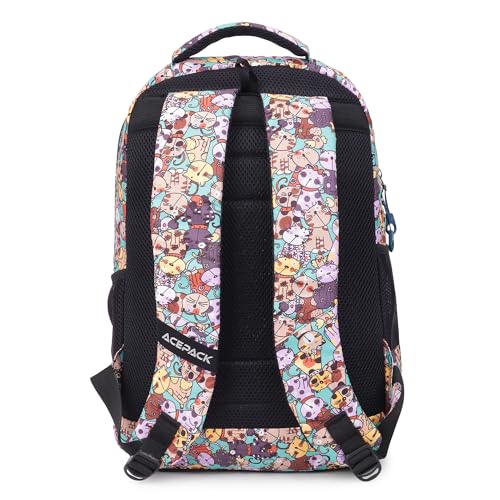 Image of ACEPACK 23.22L Backpack - Lightweight & Durable Polyester Bag for Work, Travel & School with Breathable Mesh Padding