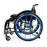 NRNQMTFZ Sportrollstühle,Superleichter Rollstuhl mit...