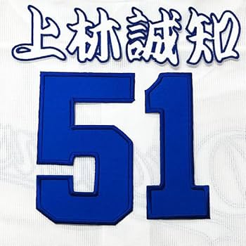 Amazon.co.jp: 中日 ドラゴンズ 上林誠知 背番号 & 勘亭流 ホーム 応援