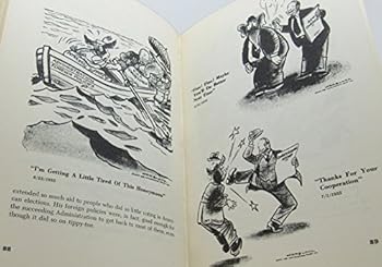 Hardcover Herblock's here and now Book