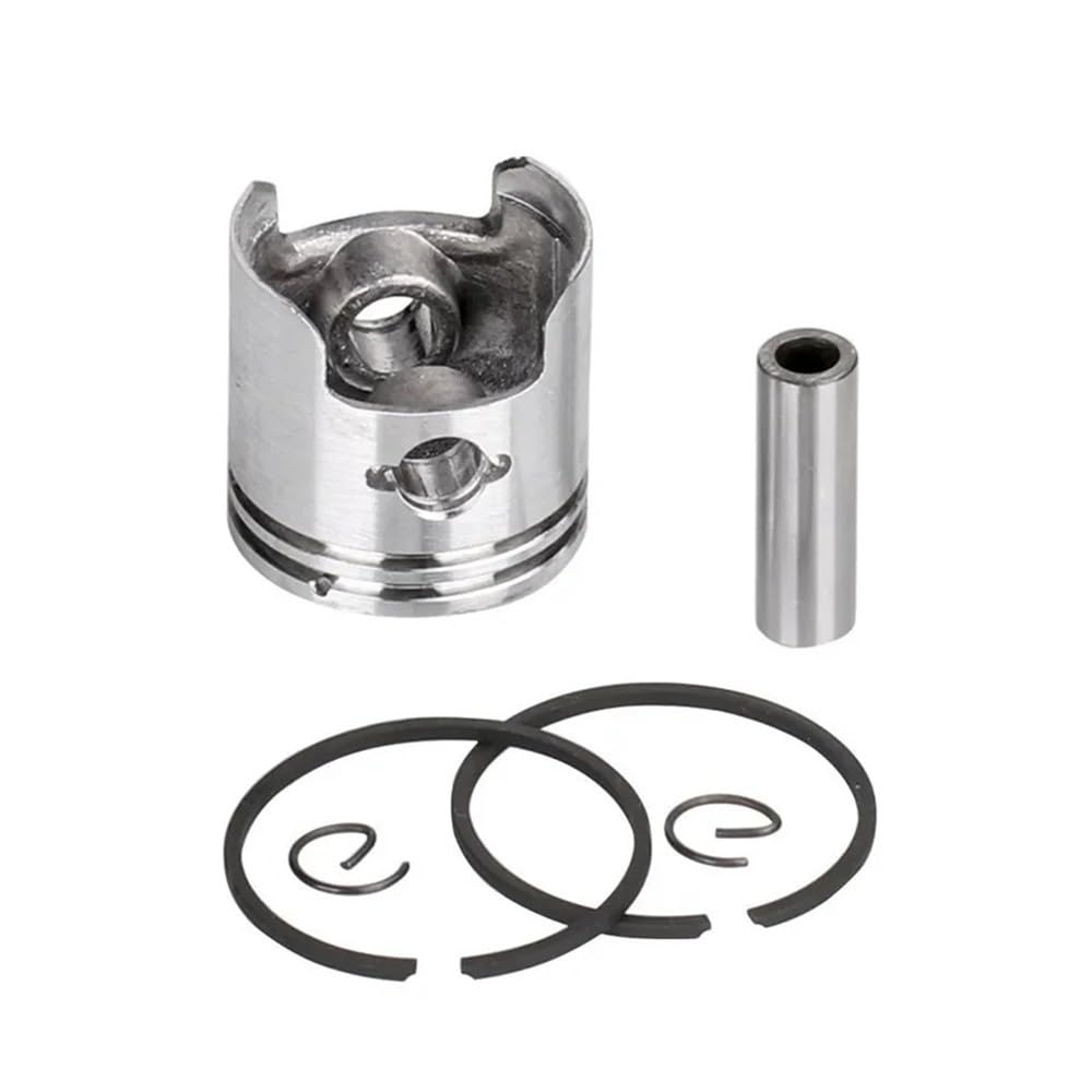 Zestaw tłoka 32mm pasuje do 1E32F 32F 23cc 2 typ skoku części zamienne do piły łańcuchowej podkaszarka do trawy kosa Cylinder(5 Sets)