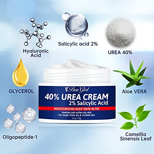 Urea Cream 40 Plus Salicylic Acid 4.3 Oz, Callus & Corn Remover