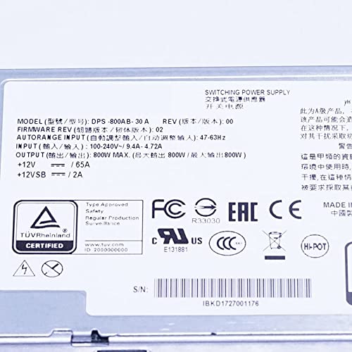 Fuente de poder Delta CRPS 800W DPS-800AB-30 A miniatura 4