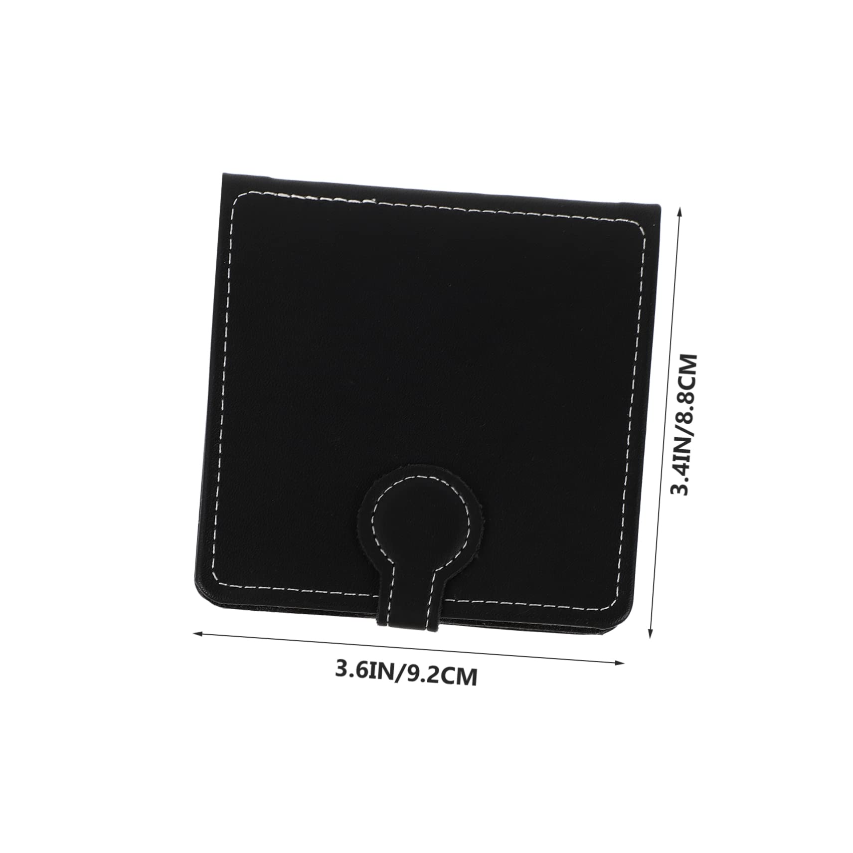 Toyvian 1Pc Guitar Picks Storage Pouch Compact Black Guitar Pick Bag Organizer Durable and Wear Resistant Convenient Storage present for Musicians