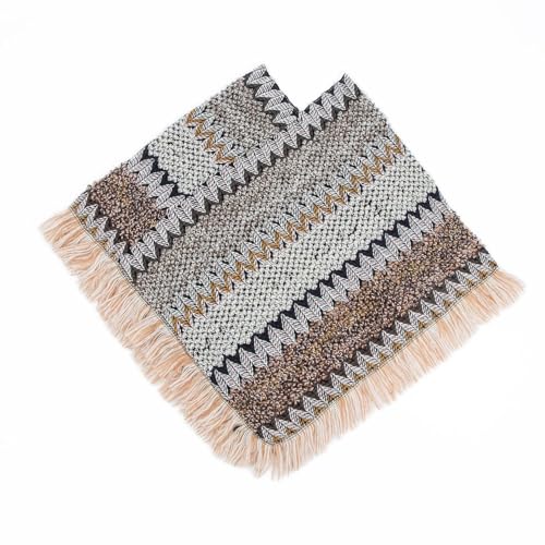 Image of Women's V Neck Poncho Soft Cape Fashion Off The Shoulder Knit Sweater Spring Loose Convertible Knitwear