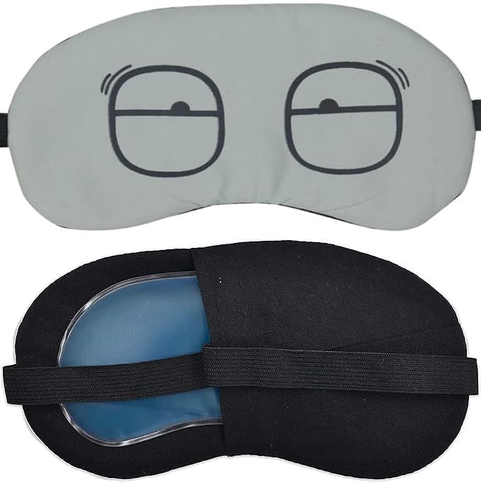 BR HUB 3D Contoured Sleep Eye Mask for Men & Women, Adjustable Soft Light Blocking Eye Cover, Comfortable Travel Sleeping Mask for Airplane, Home, Office & Meditation (pista) 3PCS-image-45