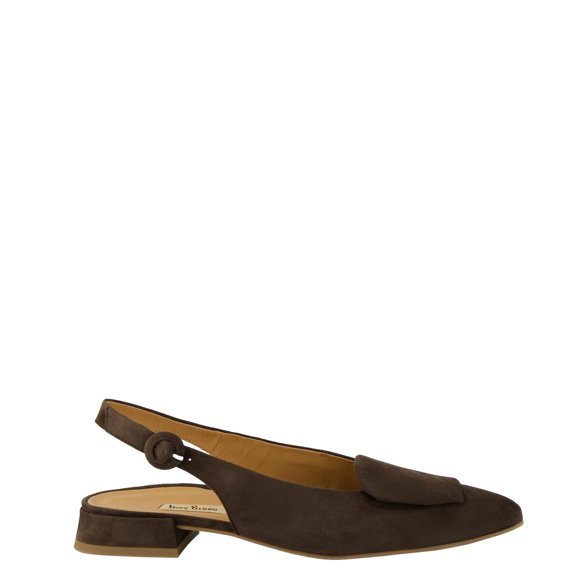 Paul Green Damen - Peeptoes & Slingpumps 6090-089 in braun Rauleder