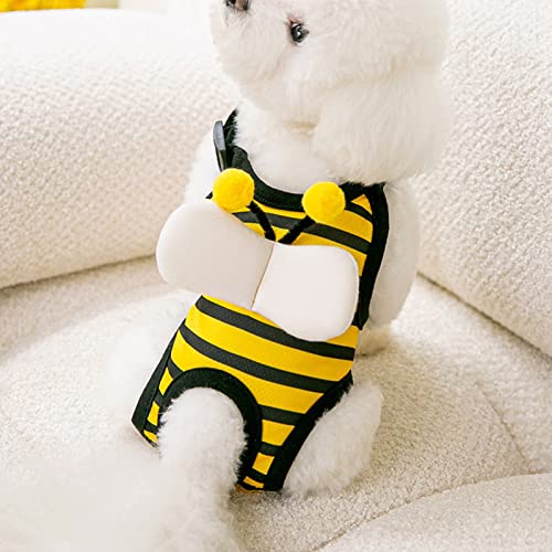 Image of Female Dog Sanitary Panties, Breathable Lightweight Puppy Menstrual Diaper Reusable Skin Friendly Cute for Summer (M (Recommended Weight 3.5‑7.5kg / 7.7‑16.5lb))