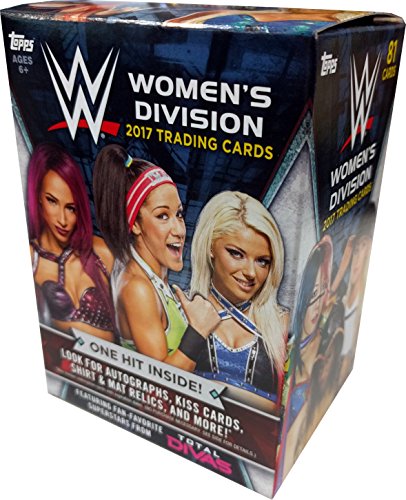 2017 Topps Wrestling Cards WWE Womens Evolution Value Box - Includes 100 Cards +50 Current Roster Superstars, 887521065813