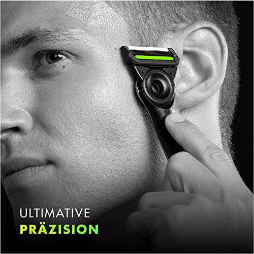 Gillette Labs Rasierklingen, 9 Ersatzklingen, für Gillette Labs Nassrasierer Herren mit Reinigungs-Element und Heated Razor - Image 4