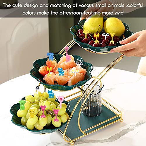 60 Pezzi Forchette Frutta Bambini Stuzzicadenti