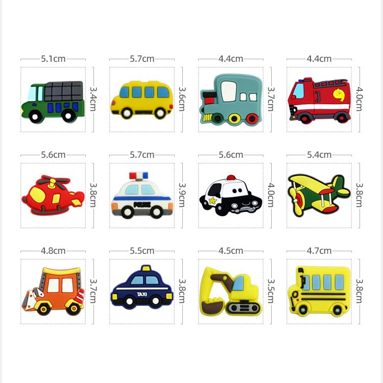 12 imanes decorativos para refrigerador en pack miniatura 6