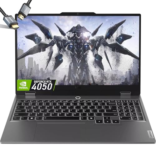 Lenovo LOQ 15 Gaming Laptop - RTX 4050 - Intel Core...
