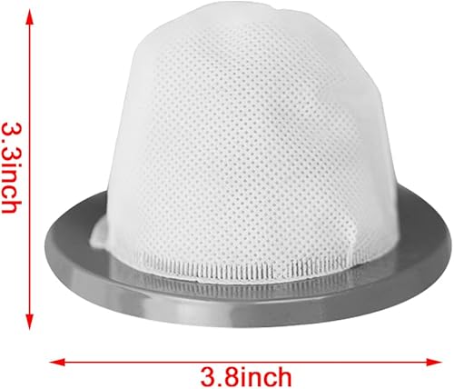 Miniatura 6 de Filtro de vacío reutilizable 2033 de repuesto compatible con Bissell Featherweight Stick ligero sin bolsa 2033, 20331, 20333, 20336, 20339, 2033M, 4