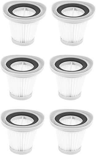 6Pcs Replacement Hepa Filter Compatible for Midea Sc861 Sc861a Vacuum Cleaner Spare Parts Accessories Cleaning Hepa Filters