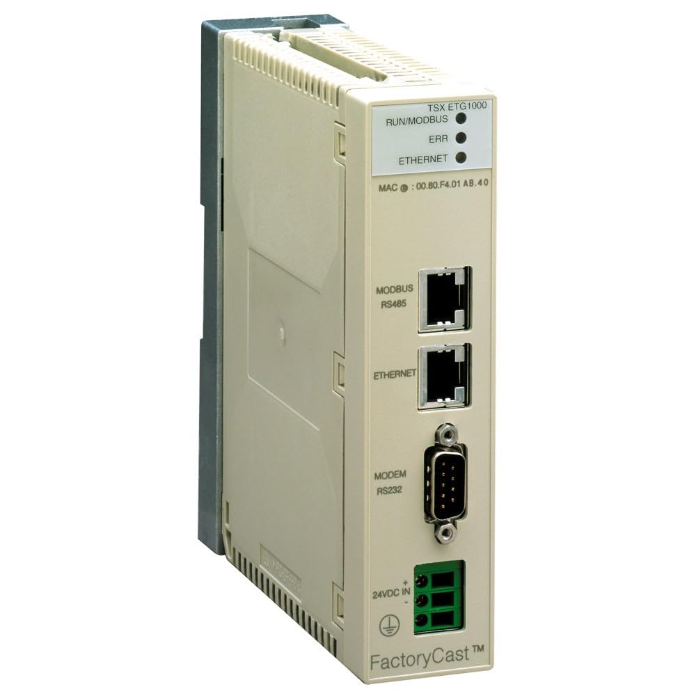 Schneider TSXETG1000 Web Gateway Modbus Device Variable Access Module – 8 MB – Class C20