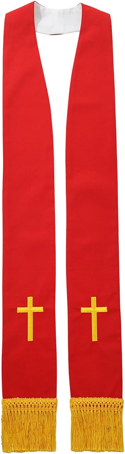 BLESSUME Men's Reversible Liturgical Stole
