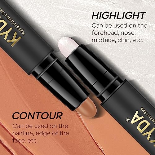 Contouring-Stift Kyda mit 6 Farben 2 in 1 Highlighter und Kontur Stift