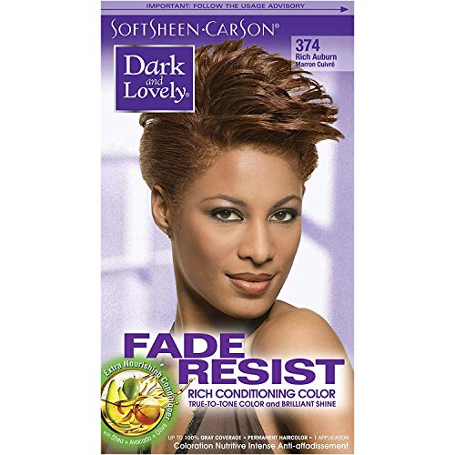 Dark & Lovely Tinte para Cabello No. 374 Rich Auburn