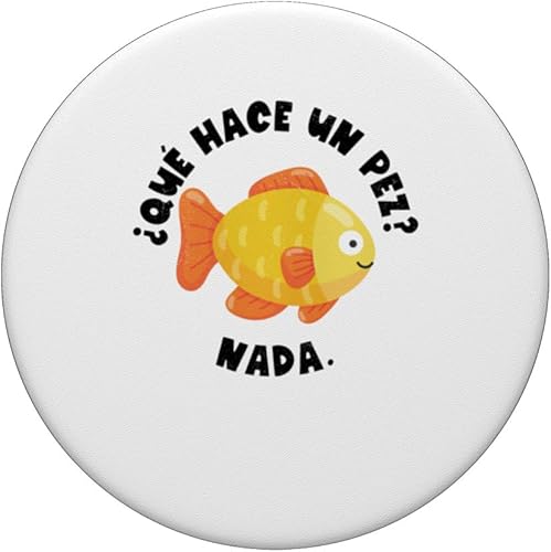 Miniatura 3 de Que Hace Un Pez Nada Spanish Teacher Bilingual Teacher Dual PopSockets Standard PopGrip