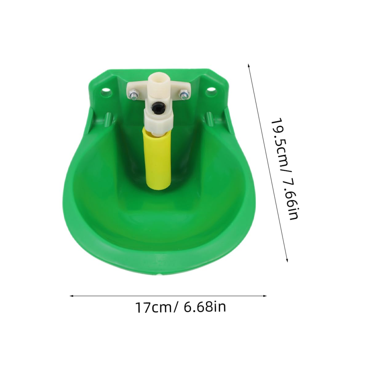 BESTonZON 2Pcs Lamb Drinking Bowl Automatic Fountain for Sheep Durable Smooth Surface Easy Access Water Feeder for Livestock for Farm Use