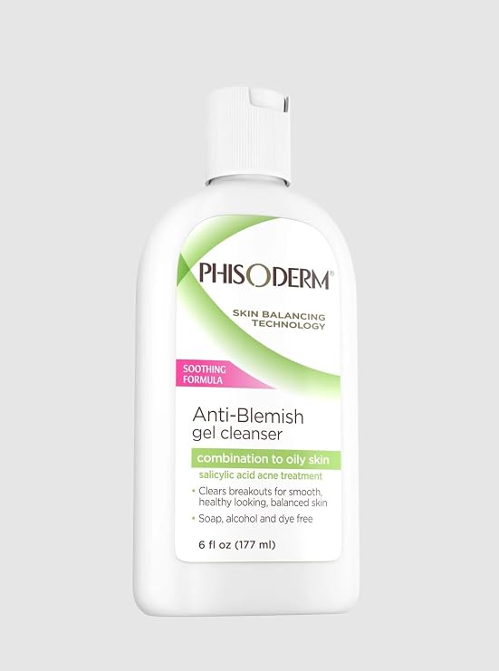Phisoderm Anti-Blemish Gel Cleanser 6 oz