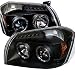 Spyder Auto Dodge Magnum Black Halogen LED Projector Headlight For 2005-2007 Dodge Magnum Only