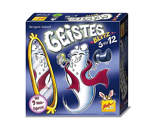 Zoch 601105054 Geistesblitz 5 vor 12 - Das Karten- und Reaktionsspiel der Extraklasse mit neuen Regeln - EIN Must-Have für alle Geistesblitzfans, ab 8 Jahren