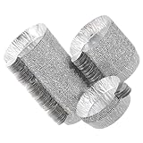 50 Pièces De Pesée Plateaux De Pesée En Feuille D'aluminium Casseroles En Papier D'alum...