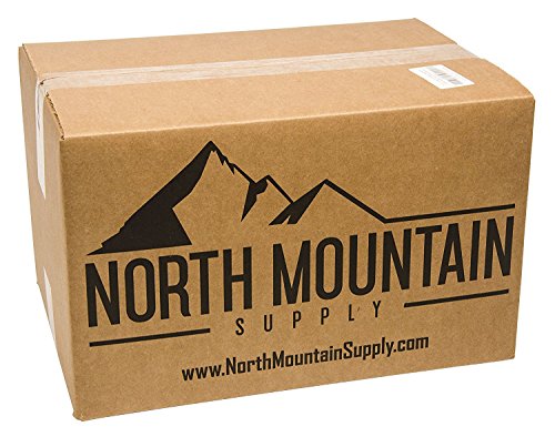 North Mountain Supply 12 Ounce Long-Neck Amber Beer Bottles - Case Of 24 #TOP1