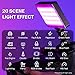 ULANZI PL-01 RGB Video Light, Portable RGB Camera Light with 4000mAh Battery, 360° Color 20 Light Effects, CRI≥95 2500-9000K LED Panel DSLR Photography Lighting for YouTube, Video Conference, Vlogging