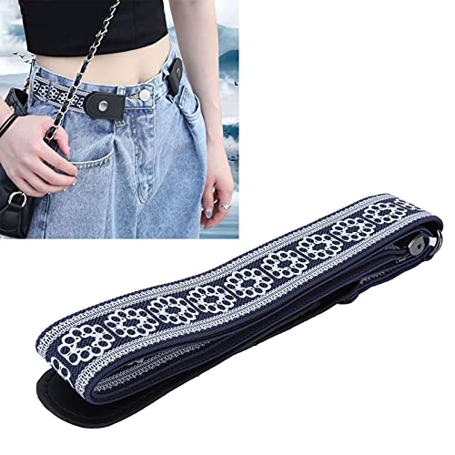 Elastic Waist Belt Universal Unisex Pants Trousers Stretch Belt Soft Comfortable Adjustable Easy Matching4