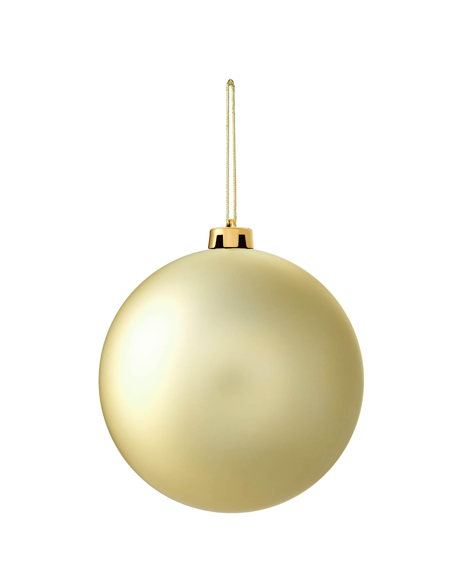 Gold Large Shatterproof Bauble