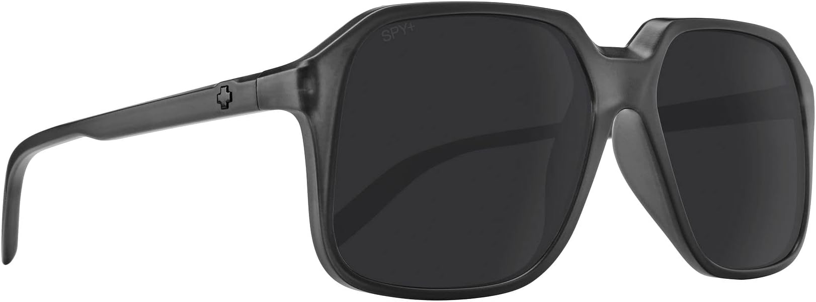 SPYOptic Hot Spot, Rectangular Aviator Sunglasses, Color and Contrast Enhancing Lenses