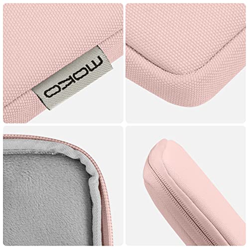 Image of MoKo 9-11 Inch Tablet Sleeve Bag Padded Protetive Carrying Case | Fits New 11inch iPad Air M4, iPad A16 2025, iPad Pro 11 M4, Air 5 /4 /3, iPad 10 /9 /8th Gen, Tab S8 /S9 11 inch, Baby Pink