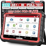 LAUNCH X431 PRO Elite 2026 New Bidirectional Scan Tool, 38+ Reset, ECU Coding, All-in-One Full System Diagnostic Scanner, CANFD&DoIP, FCA AutoAuth, VAG Guide,Same as Pro3s+ 5.0,2 Years Free Update