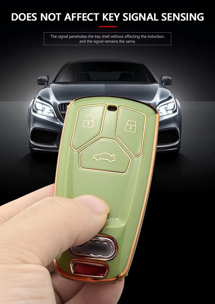 ontto Custodia per Chiave Auto, Adatta per Audi A4 B9 A5 A6L A4L