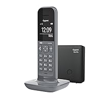Gigaset CL390A Telefono Cordless con Segreteria Telefonica, Funzione Black List