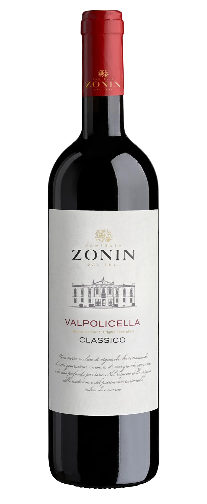 Zonin Valpolicella Classico Trocken (1 x 0.75l) (Packung mit 6)