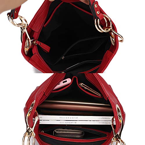 Image of MKF Collection Hobo Purses for Women Vegan Leather Handbag Womens Hobo Shoulder bag - Fashion Top Handle by Mia K