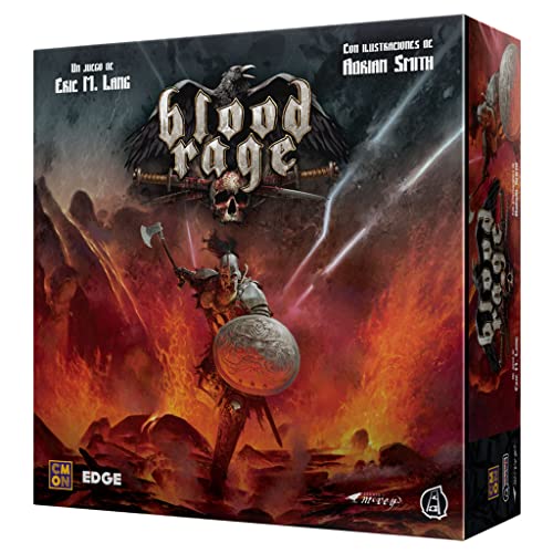 CMON - Blood Rage - Juego de mesa (Edge Entertainment EDGBLR01) , color/modelo...
