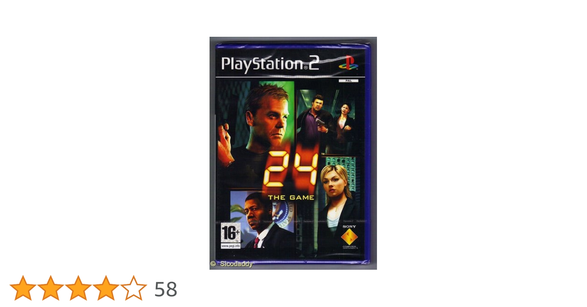 PlayStation2 - PS2★24 THE GAME 海外版 EU版★箱付・説明書付・ソフト付 PlayStation2 - PS2☆24 THE GAME 海外版 EU版☆箱付・説明書付
