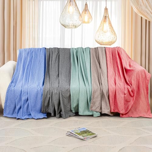 Image of CHANDRAVATI Stylish Polar Fleece Single Bed AC Fleece Wool Blanket - 58x88 Inch || Skin Friendly || (40, Self)