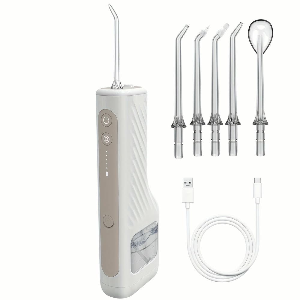 Hydropulseur P50 électrique sans fil avec réservoir de 300 ml pour hygiène dentaire