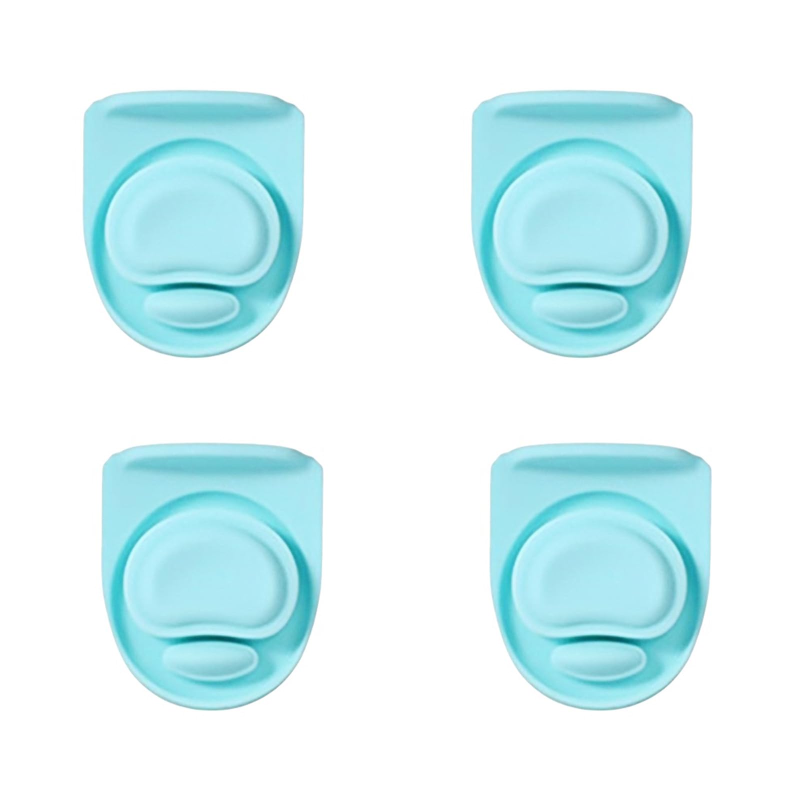 Yrohgkpn Blue 4Pcs Silicone Replacement Plug Stoppers Water Bottles Top Lid Gasket For 20-40Oz Water Cup Accessories Leakproof Caps Mouth Plug Gasket