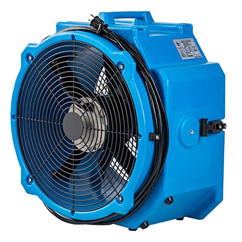 MOUNTO Mt4000A 1/4hp 4000cfm Axial Air Mover Ventilador de tambor secador de piso