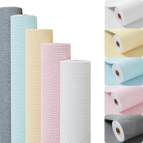 Papier peint en mousse de coton rose de 0,75x2,8m amovible pour le plafond