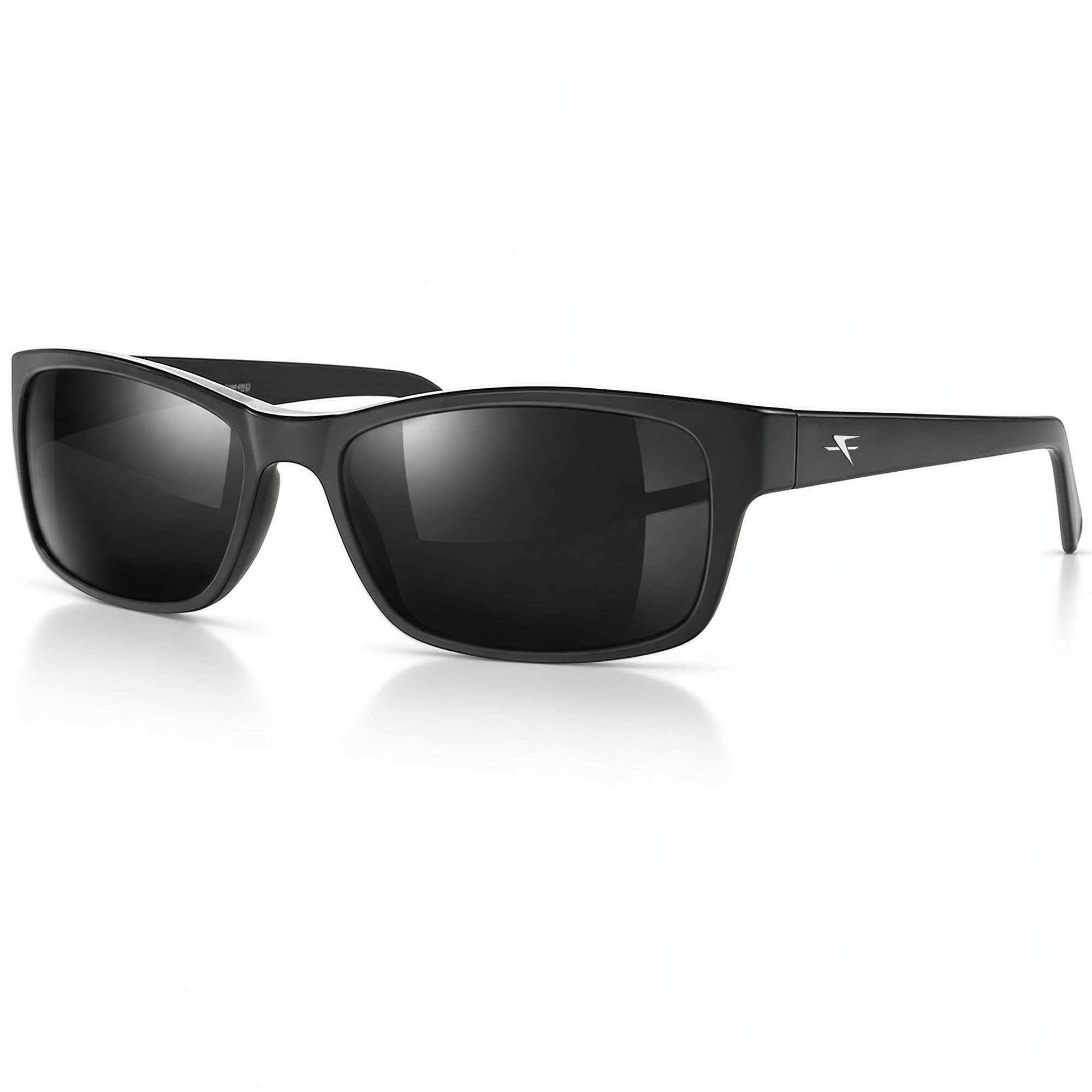 FATHEADZ Oversized Polarized Sunglasses Men &amp; Women - UV Protection RX Ready Wide Fit Eyewear for Outdoor Use - RX Ready