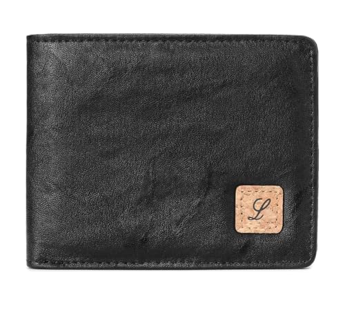 Image of Lanyani Minimalist Fabric Wallet Bifold RFID Blocking