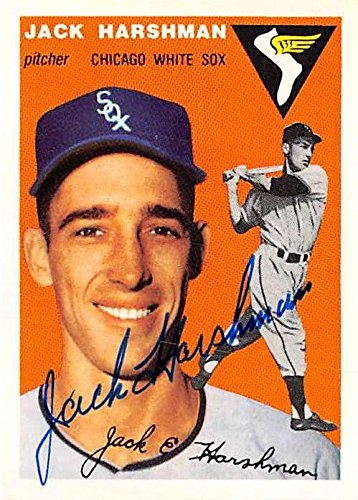 Sports Memorabilia Autograph Warehouse 345154 Jack Harshman Signed Baseball Card - Chicago White Sox 1994 Topps Archives 1954 No. 173